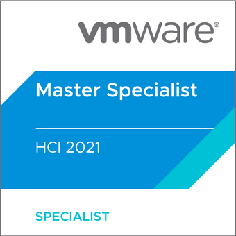 VMware Certified Master Specialist - HCI badge