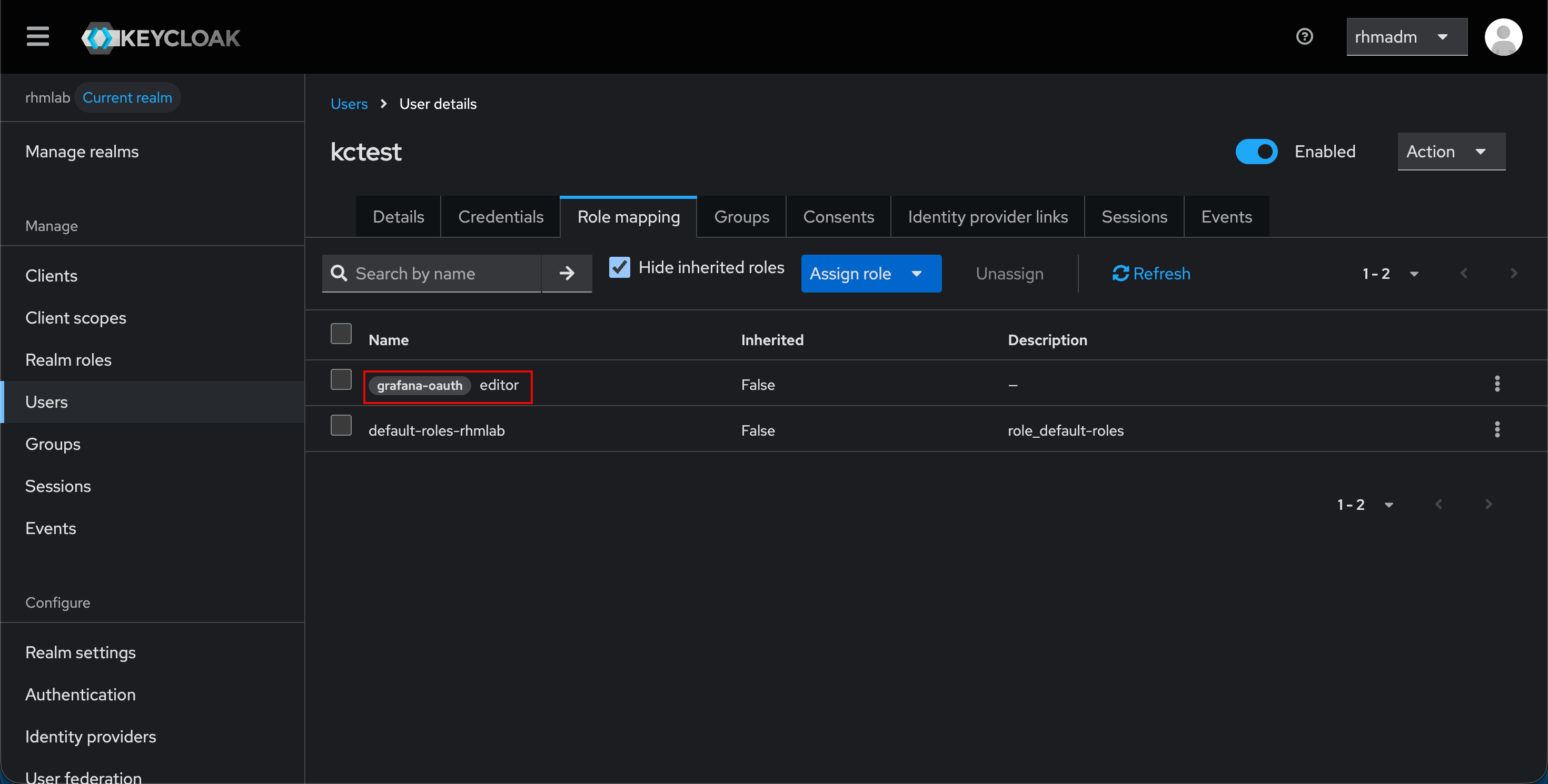 Adding editor role to user