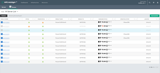 InfoSight Servers