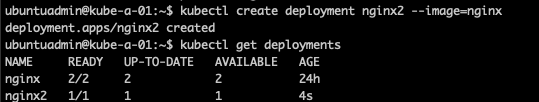 Create new deployment