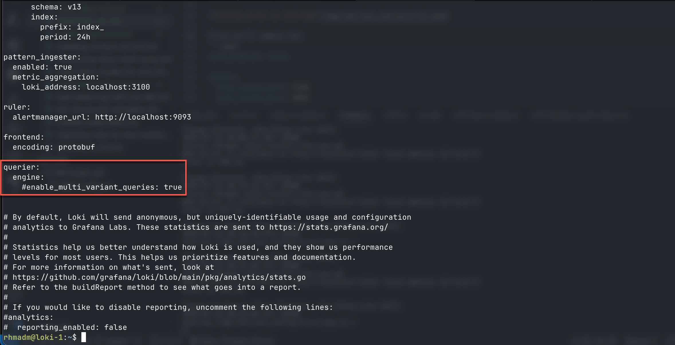 Remove multi variant queries from config