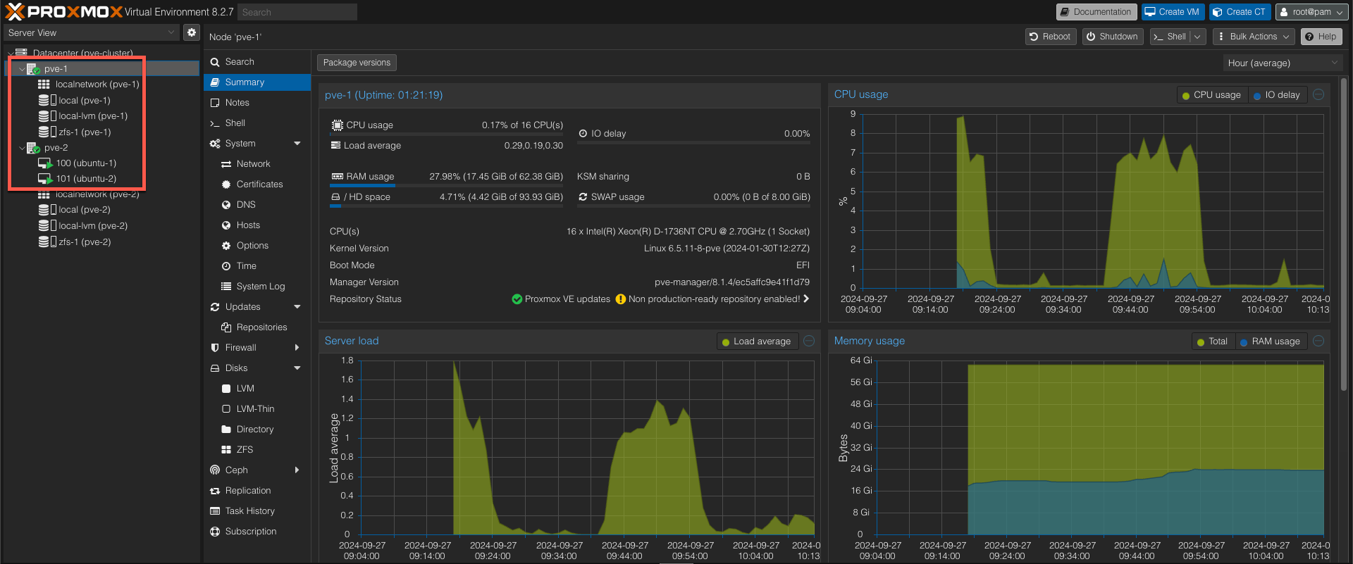 Migrate workloads to upgraded node