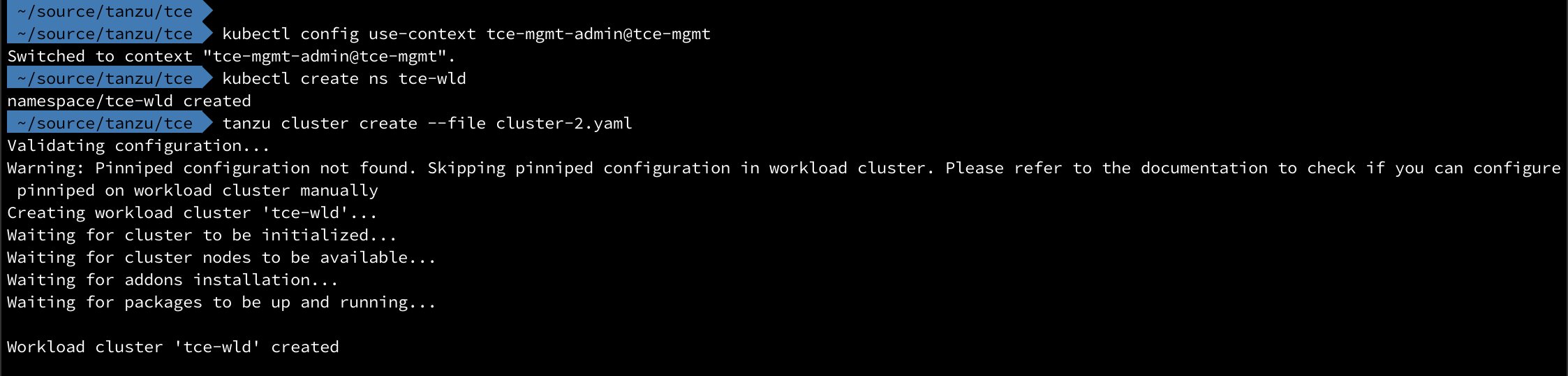 Deploy Workload cluster