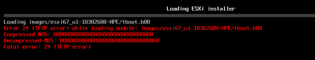 TFTP error