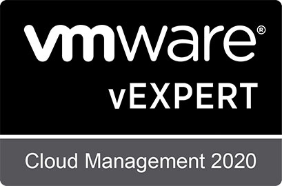 vExpert Cloud Management badge