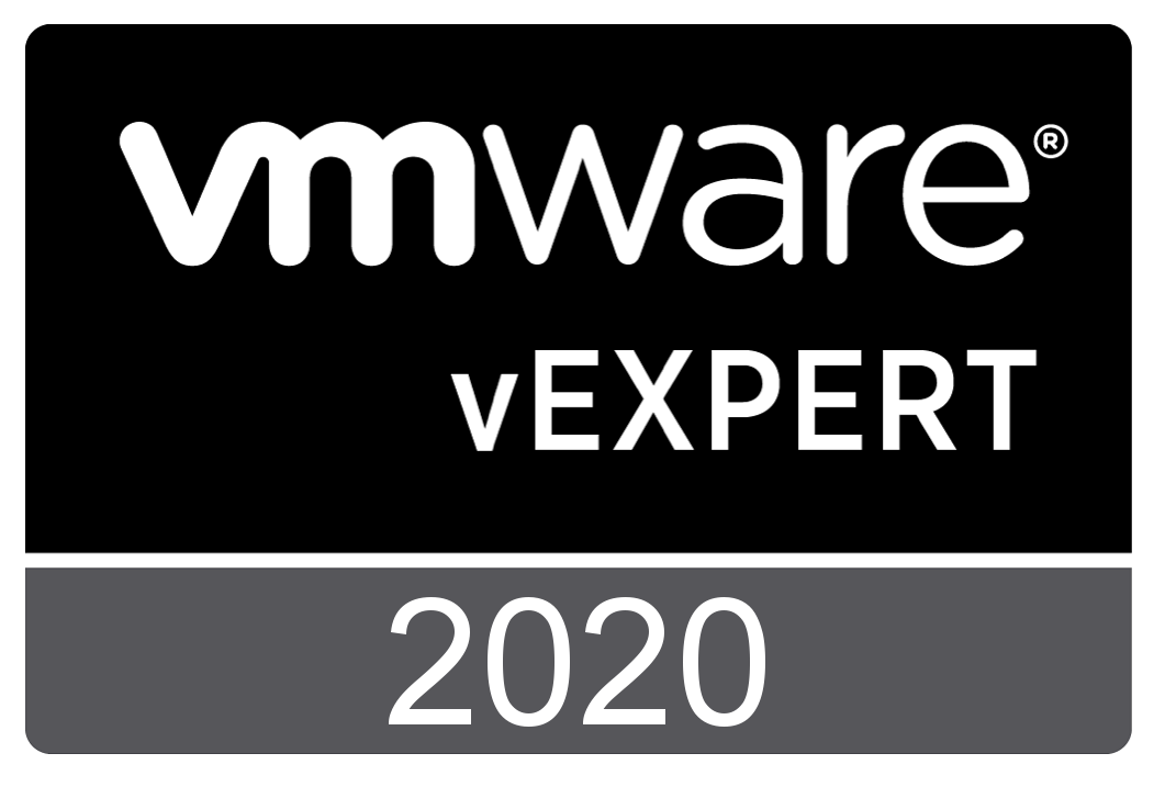 vExpert 2020 badge